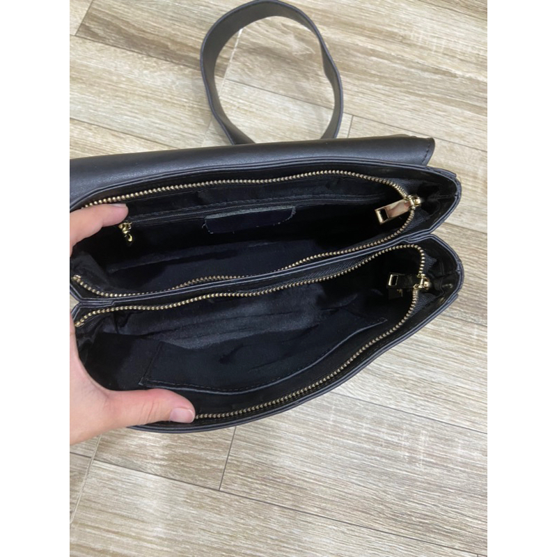 Túi si da thật dáng Furla