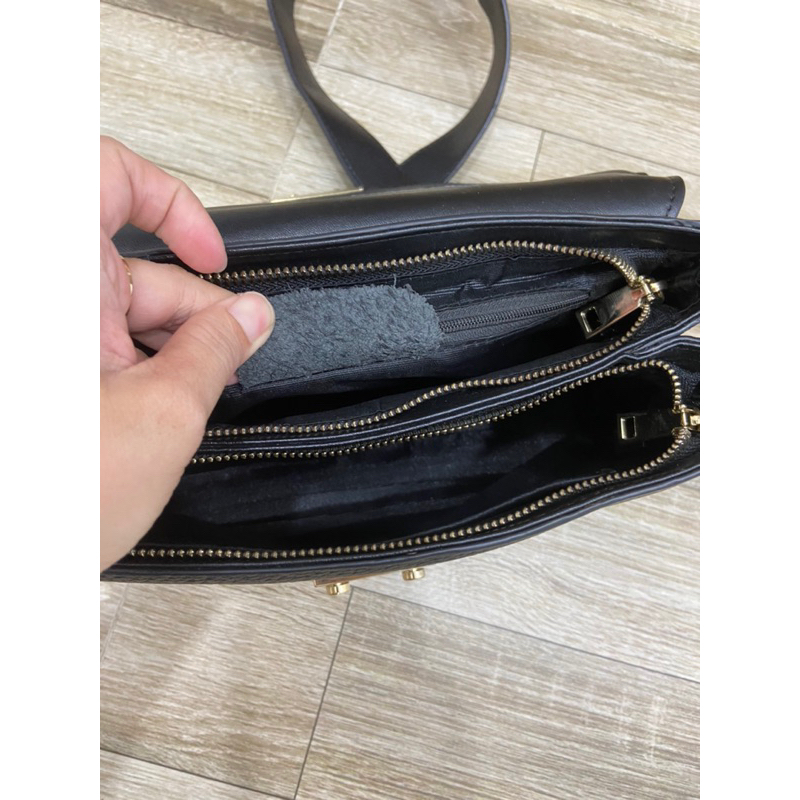 Túi si da thật dáng Furla