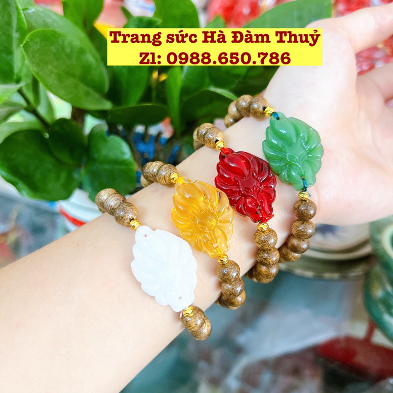 HOT  Vòng tay Hồ Ly Chúa Size 8 ly - TẶNG kèm hộp + Hạt + Dây sâu dự phòng 🥰🍀🍃