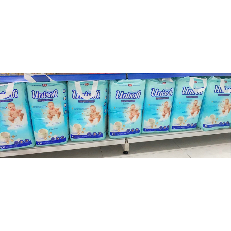 Tã quần/ Bỉm quần Unisoft size M70/L64/XL60/XXL54/XXXL50