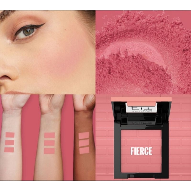 Phấn Má Hồng Maybelline Mịn Lì Chuẩn Màu 30 Fierce 4.5g