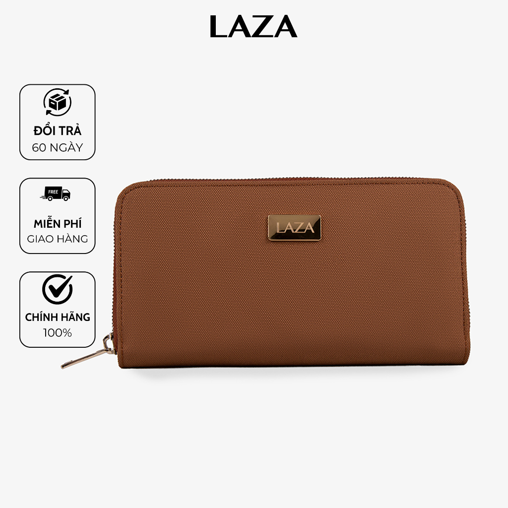 Ví nữ cầm tay thời trang LAZA Fundy Wallet 561 - Chất liệu canvas trượt nước - Đựng được 4,6 thẻ thiết kế tối ưu