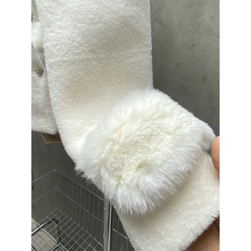 ÁO KHOÁC DẠ LÔNG PHỐI TAY