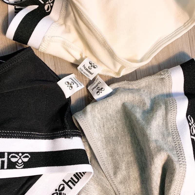 Áo bra Xuất Hummel full túi zip