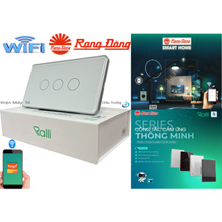 Công tắc thông minh Wifi Rạng đông - Công tắc điều khiển thiết bị từ xa bằng điện thoại - Công tắc wifi Rạng Đông