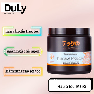 Kem ủ Tóc Nhật Meiki hoàng giang Siêu Mềm Mượt Dưỡng ẩm 500ml siêu dưỡng tóc