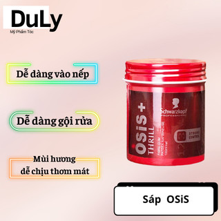 Sáp vuốt tóc nam nữ Osis Thrill3 bóng mượt siêu giữ nếp