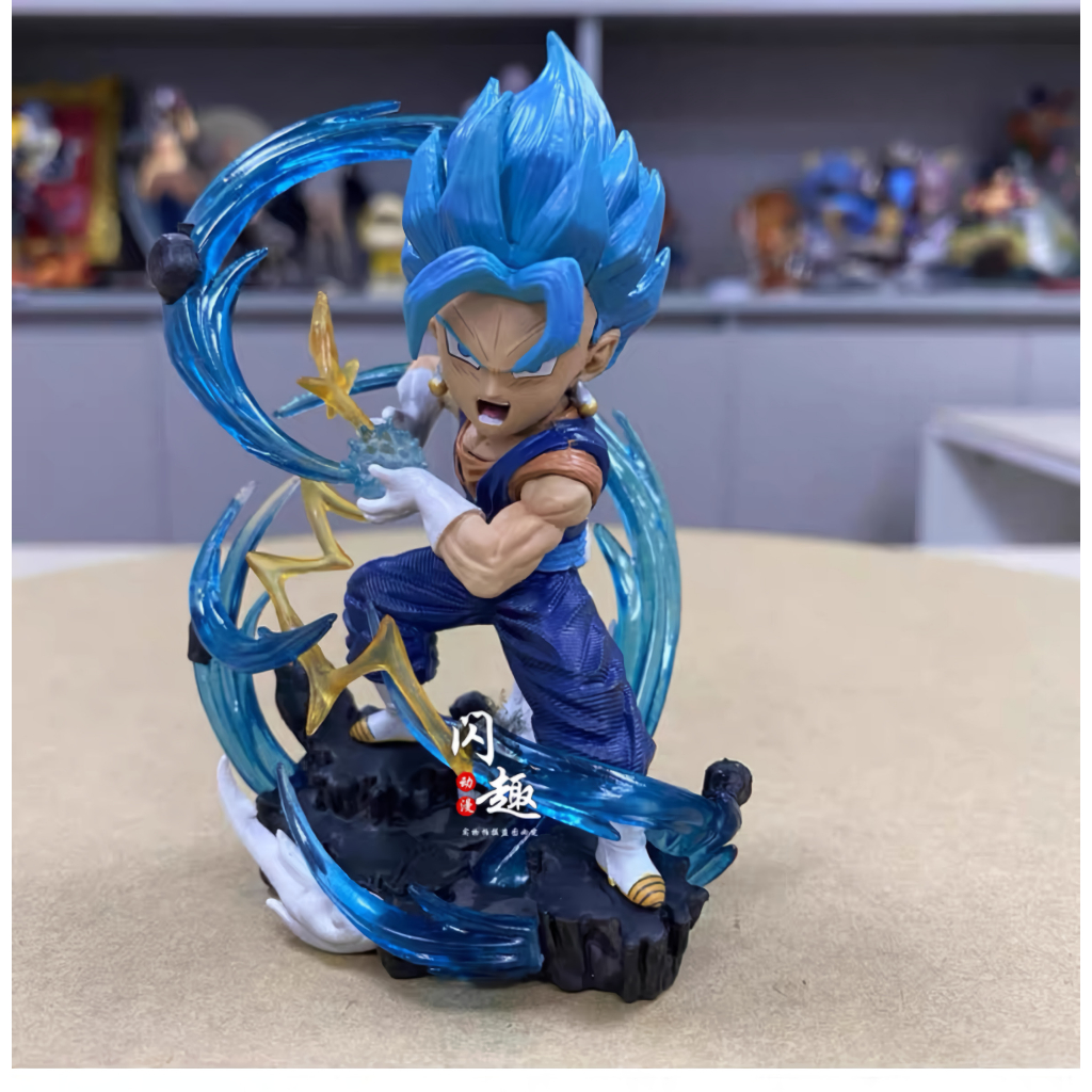 Mô hình Vegito Blue WCF - DragonBall cao cấp siêu nét figure anime Bảy Viên Ngọc Rồng trưng bày decor góc làm việc