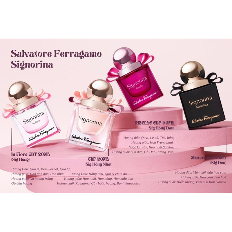 Nước Hoa Signorina Fullbox Mini 20ml