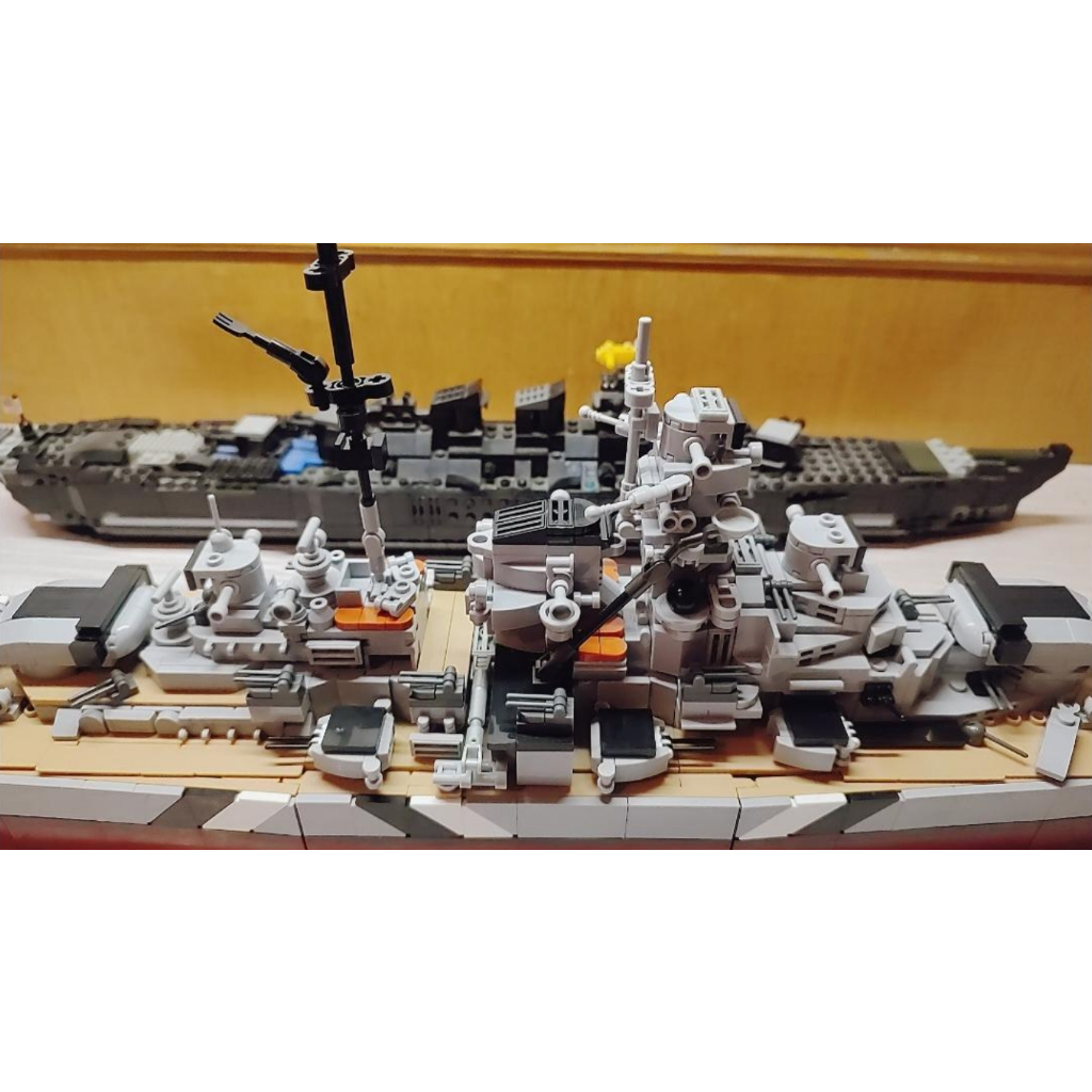 🔥Chưa Ráp Mô Hình Thép 3D Tàu Chiến Thiết Giáp Hạm Nhật Bản Piececool Yamato Battleship Phúc Kiến tàu tàu sân bay mô
