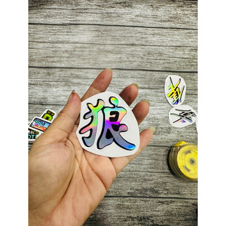 Logo,Sticker decal crom 7 màu cao cấp