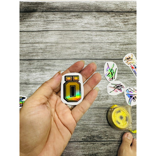 Logo,Sticker decal crom 7 màu cao cấp
