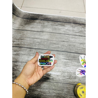 Logo,Sticker decal crom 7 màu cao cấp