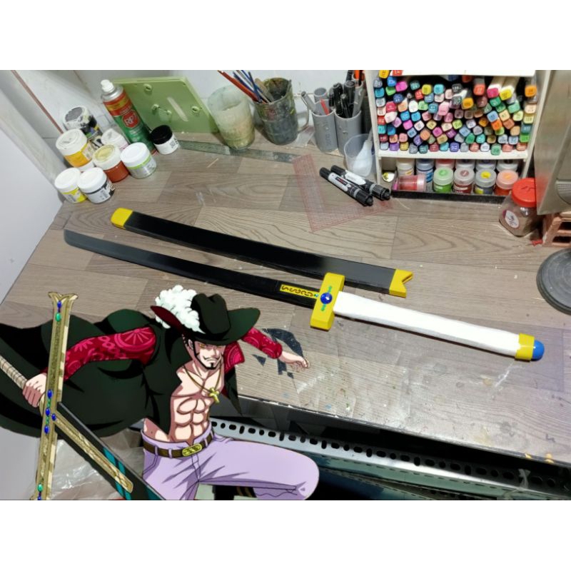 Mô hình thanh Yoru của Mihawk theo kiểu katana (93cm)