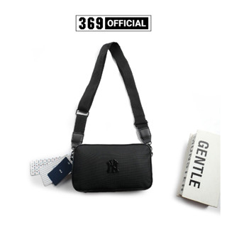  Túi đeo chéo MLB form ngang 2 ngăn chất liệu da chống thấm thời trang nam nữ Unisex phong cách Hàn Quốc hottrend 