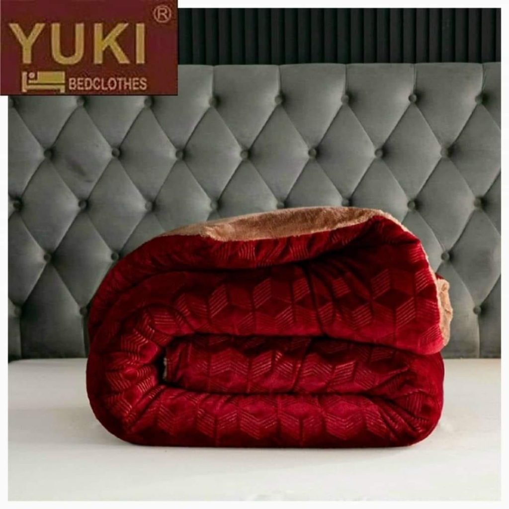Mền YUKI Dày Mịn, Kích Thước 2mx2m3, Nặng 3.8-4kg