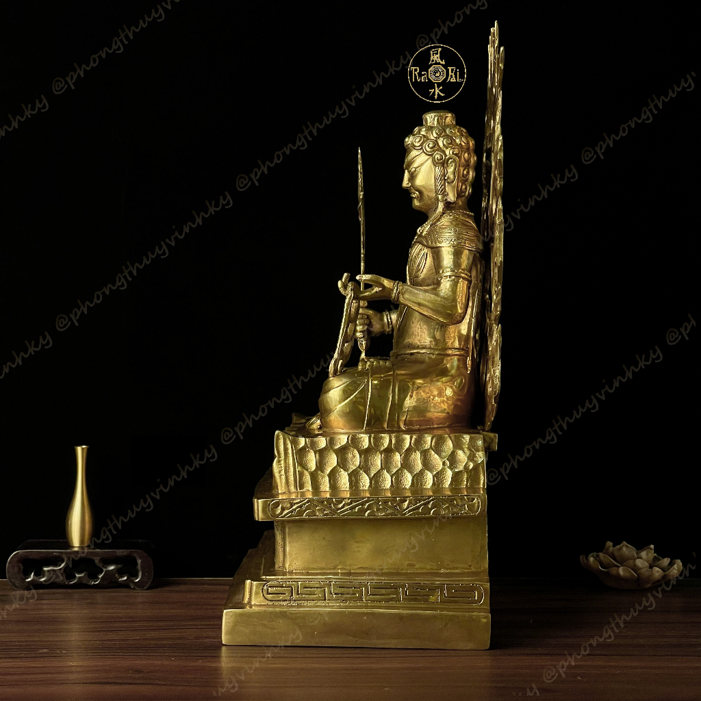 Bất Động Minh Vương 33cm - Tượng Đồng Phong Thủy