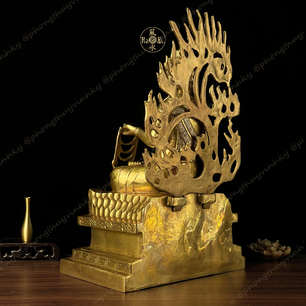 Bất Động Minh Vương 33cm - Tượng Đồng Phong Thủy