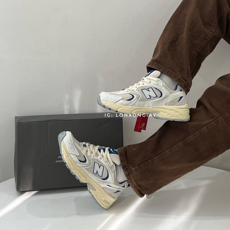 GIÀY THỂ THAO N.B MR530 navy cream