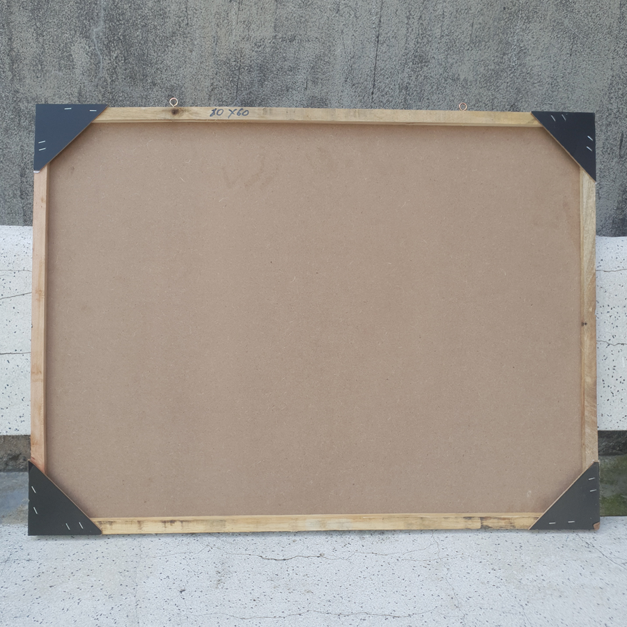 Bảng Trắng Mica Viết Bút Lông 60x80cm Bảng Trắng Treo Tường - Bảng Trắng Viết Bút Lông Viền Nhôm