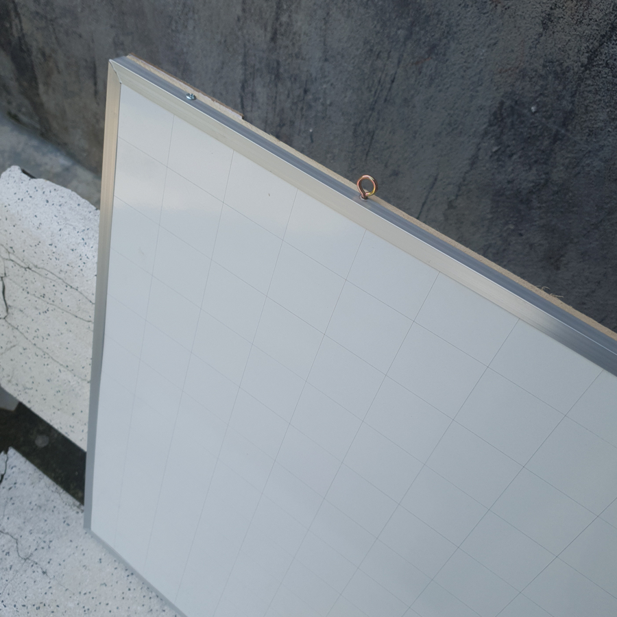 Bảng Trắng Mica Viết Bút Lông 60x80cm Bảng Trắng Treo Tường - Bảng Trắng Viết Bút Lông Viền Nhôm