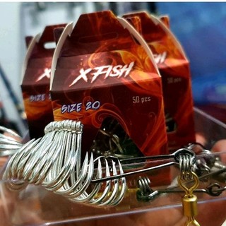 Lưỡi xfish cao cấp. siêu bén, tải 43kg, ko sét ,tặng mani bò