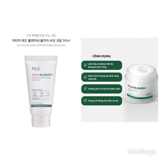 70ml- 𝐊𝐞𝐦 𝐝𝐮̛𝐨̛̃𝐧𝐠 𝐃𝐫.𝐆 𝐑.𝐄.𝐃 𝐁𝐥𝐞𝐦𝐢𝐬𝐡 𝐂𝐥𝐞𝐚𝐫 𝐒𝐨𝐨𝐭𝐡𝐢𝐧𝐠 𝐂𝐫𝐞𝐚𝐦