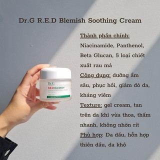 70ml- 𝐊𝐞𝐦 𝐝𝐮̛𝐨̛̃𝐧𝐠 𝐃𝐫.𝐆 𝐑.𝐄.𝐃 𝐁𝐥𝐞𝐦𝐢𝐬𝐡 𝐂𝐥𝐞𝐚𝐫 𝐒𝐨𝐨𝐭𝐡𝐢𝐧𝐠 𝐂𝐫𝐞𝐚𝐦