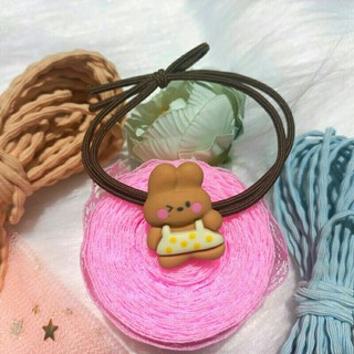 Cột tóc gắn charm hoạt hình dễ thương cho nữ