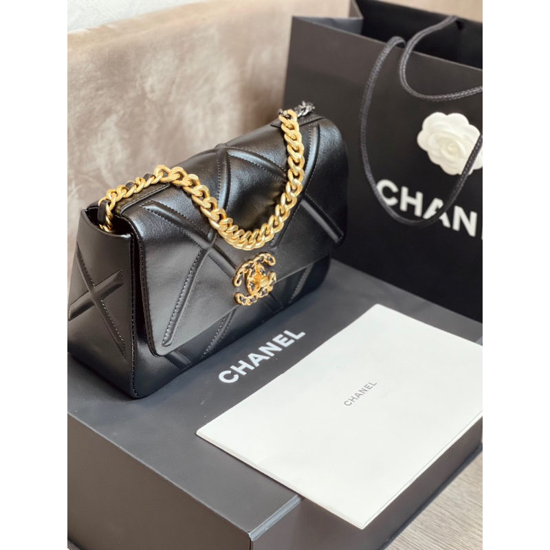 Túi đeo Cờ mười chín phơ láp trám to may nổi Size 25 cm full box vip nam châm nguyên seal w166-25