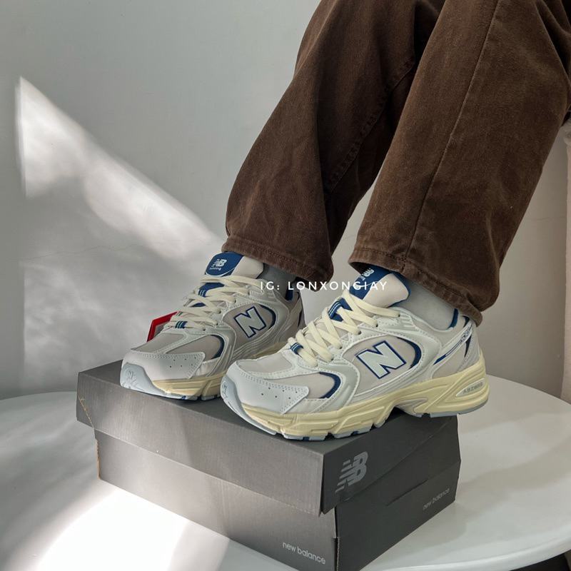 GIÀY THỂ THAO N.B MR530 navy cream