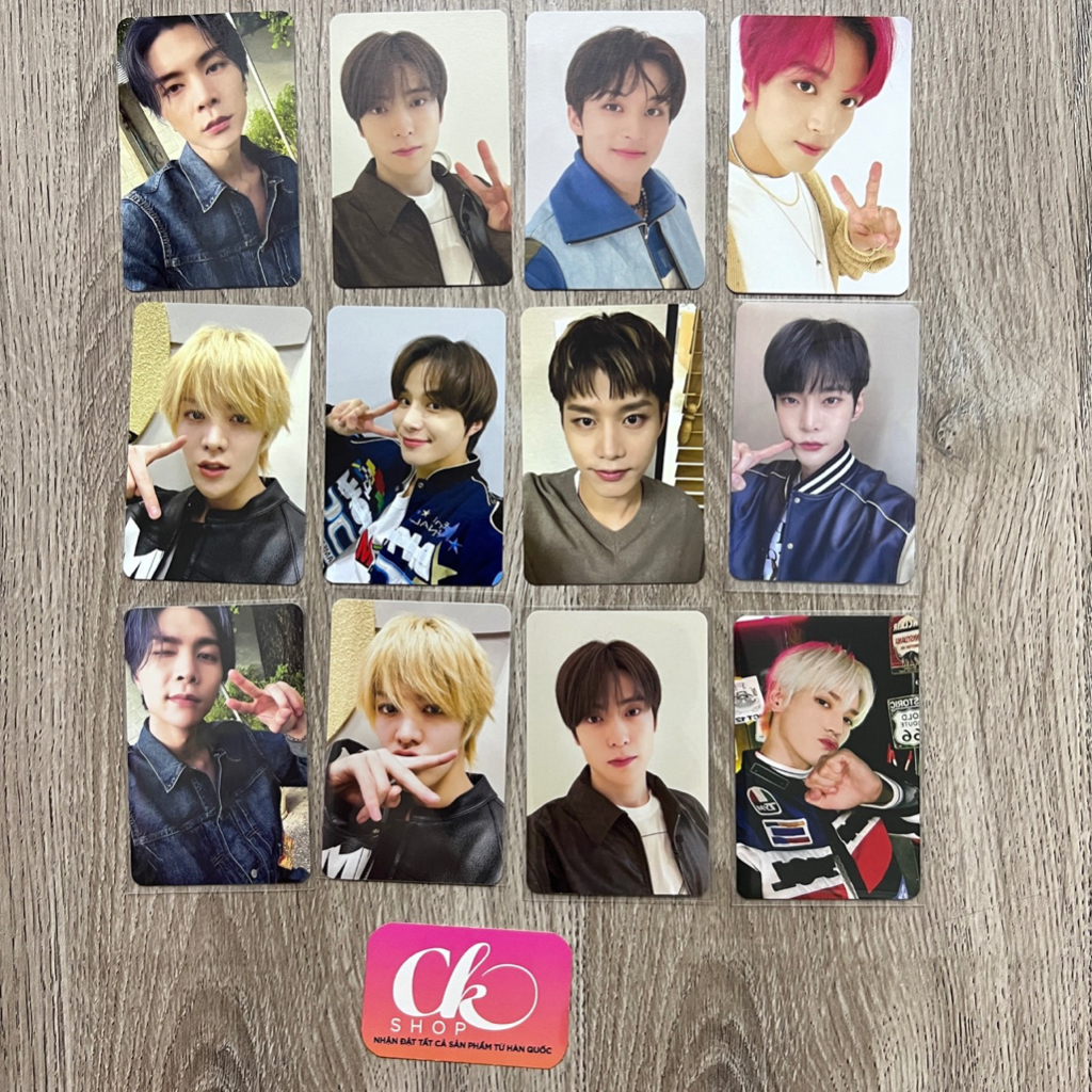 ẢNH BO GÓC PHOTOCARD NCT 127 NCT 2BADDIES có sẵn