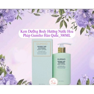 Kem Dưỡng Body Gumiho Dưỡng Trắng Nâng Tone Hương Nước Hoa Pháp Hàn Quốc Top 1 Trending 300ML