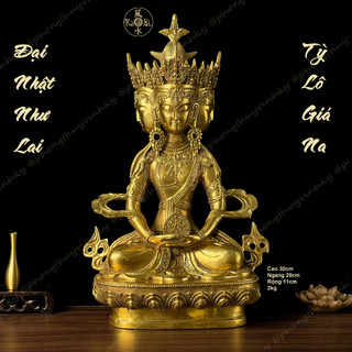 Đại nhật như lai - tỳ lô giá na mật tông - tượng đồng thờ cúng cao cấp