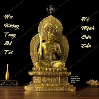 Hư Không Tạng Bồ Tát - Tượng Đồng Phong Thủy Cao Cấp