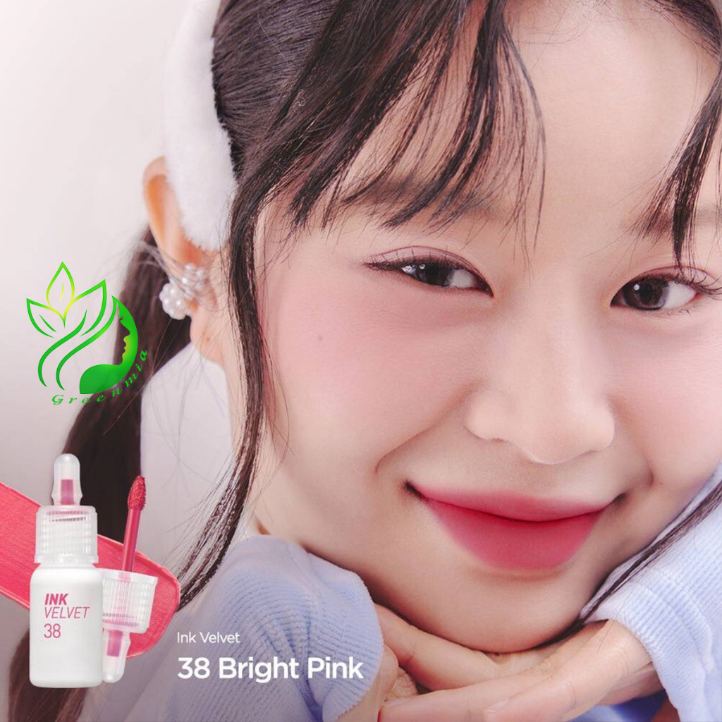 Son Ink Peripera 38 Bright Pink Hồng Tươi Ink Velvet Lip Tint