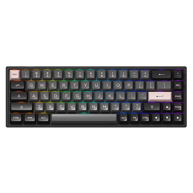 Bàn phím cơ AKKO 3068B Black Pink - Hàng Đã Qua Sử Dụng