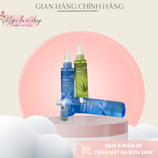 Xịt khoáng Aspasia Nha đam/Collagen trắng da giữ ẩm_ Hàng Korea
