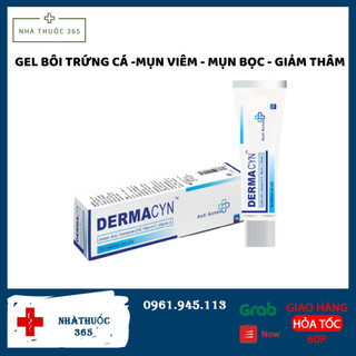 Gel dermacyn giảm thâm mụn giảm mụn trứng cá giảm mụn ẩn mụn đầu đen ngừa thâm mờ sẹo 15g