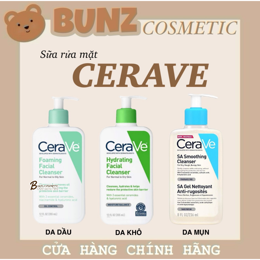 Sữa rửa mặt CERAVE CLEANSER