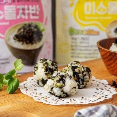 Rong biển rắc cơm Binari cho bé ăn dặm