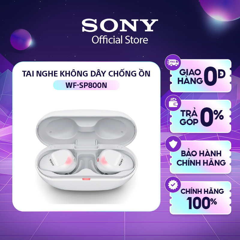 Tai nghe Sony thể thao không dây chống ồn WFSP800N