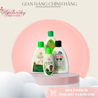 GEL LỘT MỤN NHA ĐAM THAN TRE HOẠT TÍNH CHAI LỚN 200ML