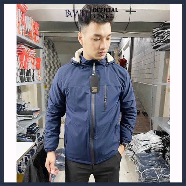 Áo gió nam nữ Luvick có chống nước. Có lông vũ bên trong