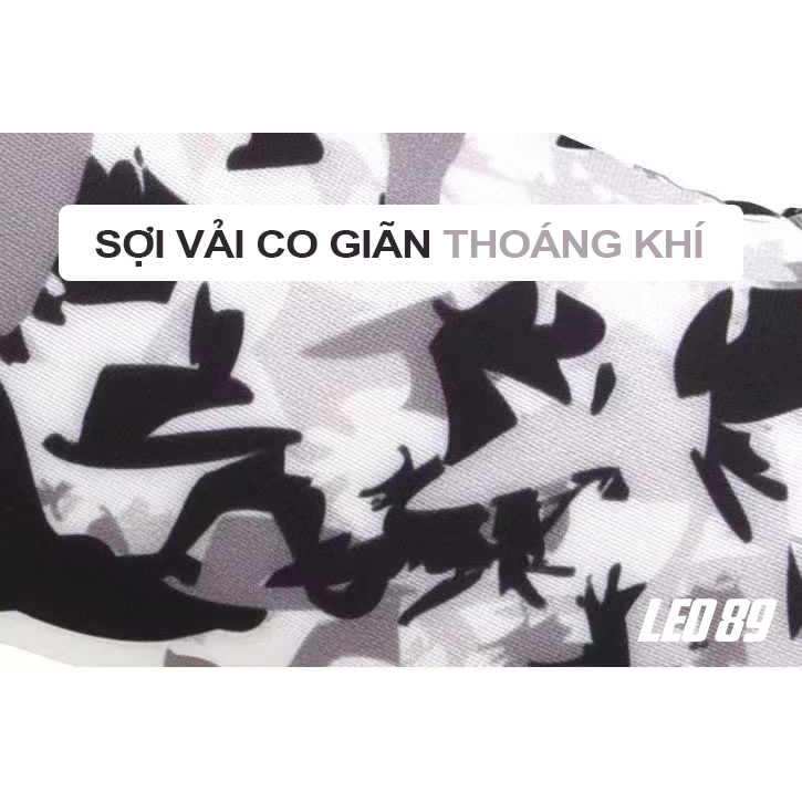 Găng Tay Rằn Ri Chống Tia Uv Mát lạnh
