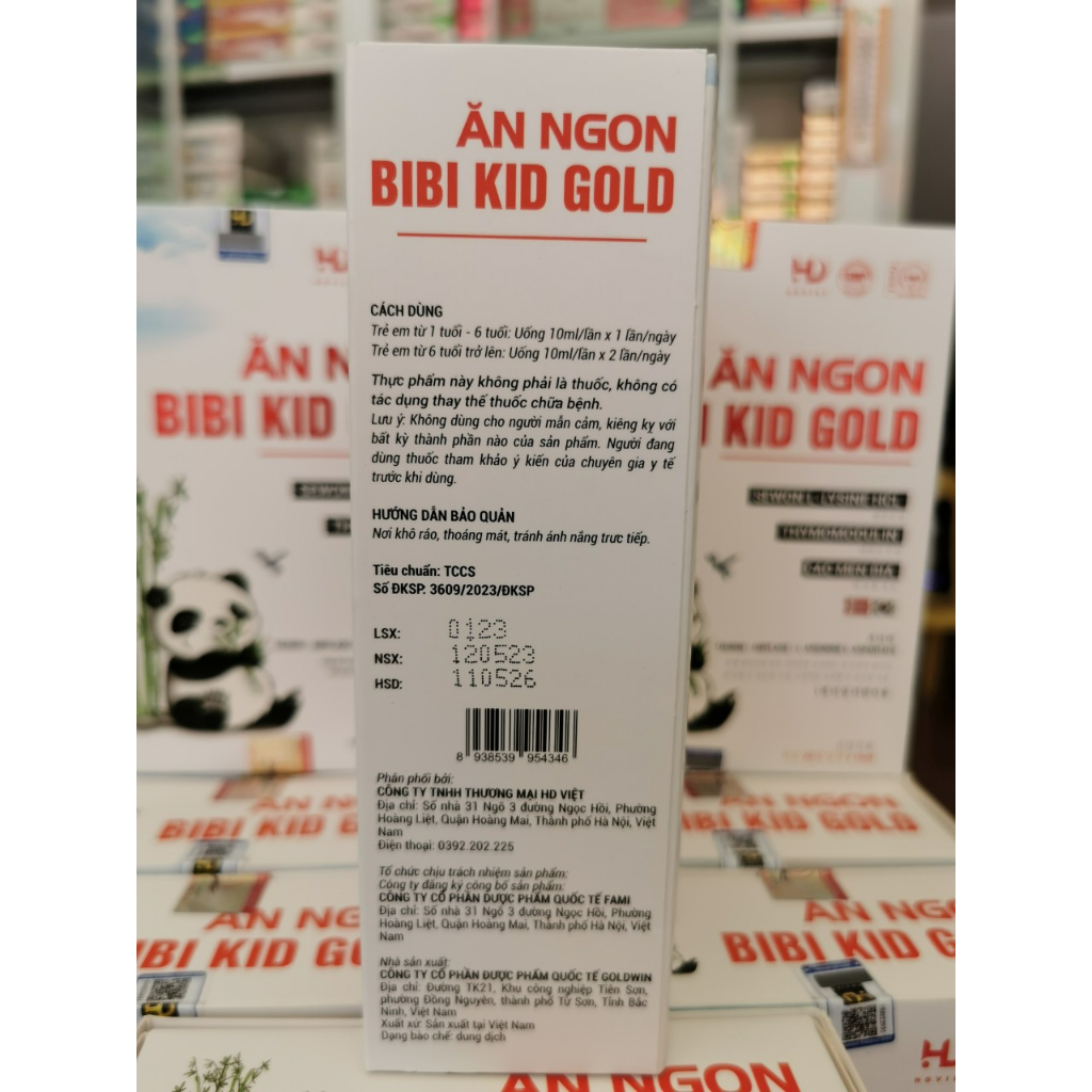 Siro Ăn Ngon Baby kid