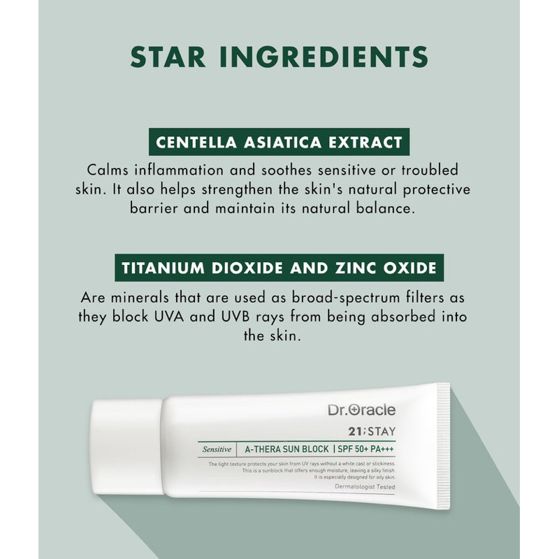 Kem Chống Nắng Dr Oracle