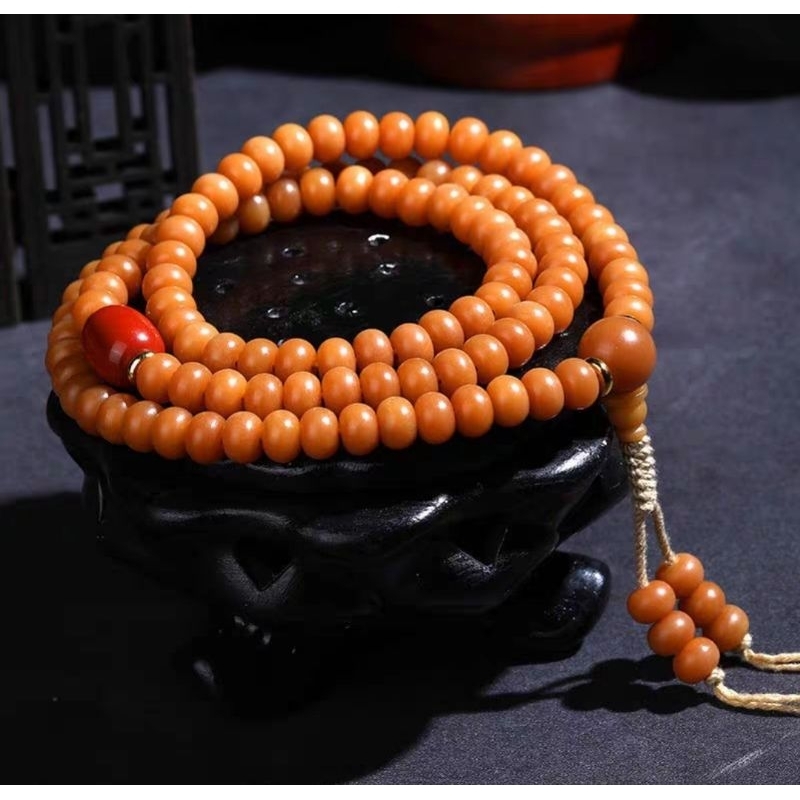 Chuỗi bồ đề bối phong hóa 108 hạt 8mm