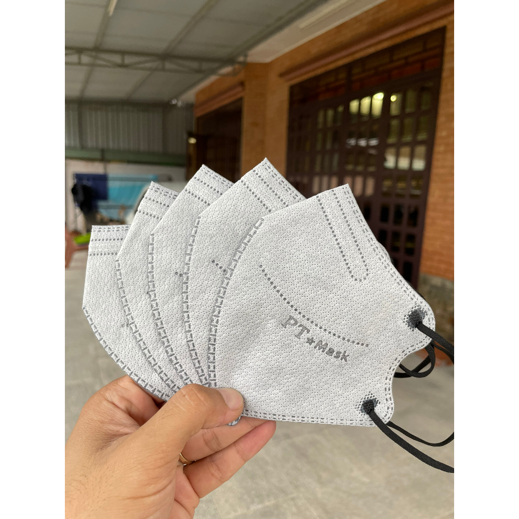 Combo 100c Khẩu trang 6D/ 6A PT mask, 4 lớp siêu mịn, dày dặn, kháng khuẩn, màu sắc thời trang