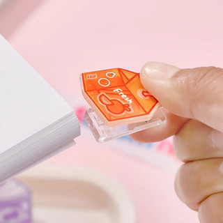 Kẹp giấy đồ uống acrylic siêu cute